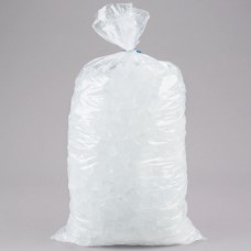 Plastic  LDPE Ice Bag  7LB, 10X20, 1.3MIL